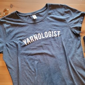 Yarnologist Tee ~ Large